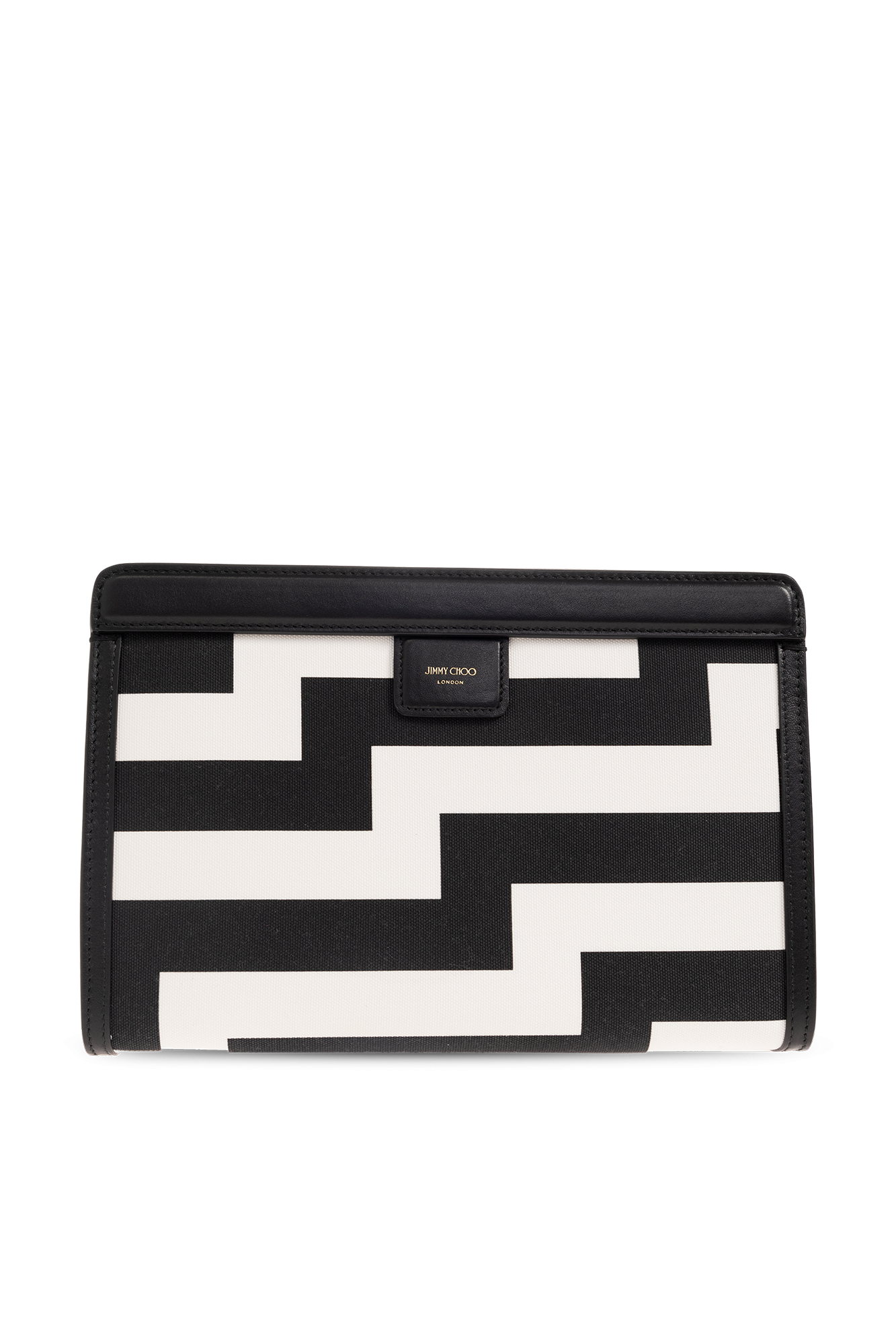 White 'Avenue' clutch Jimmy Choo - SchaferandweinerShops GB
